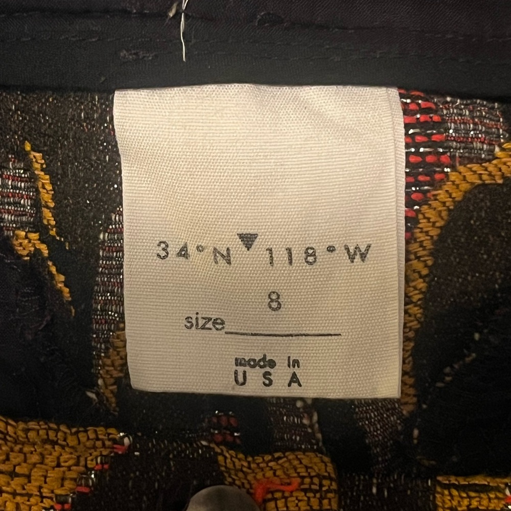 34N 118W for Anthropologie Leopard Print Cropped Pants - Picture 6 of 6
